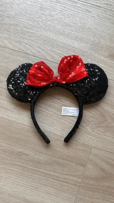 Cintillo de Minnie Mouse Lentejuelas original - miniatura 1
