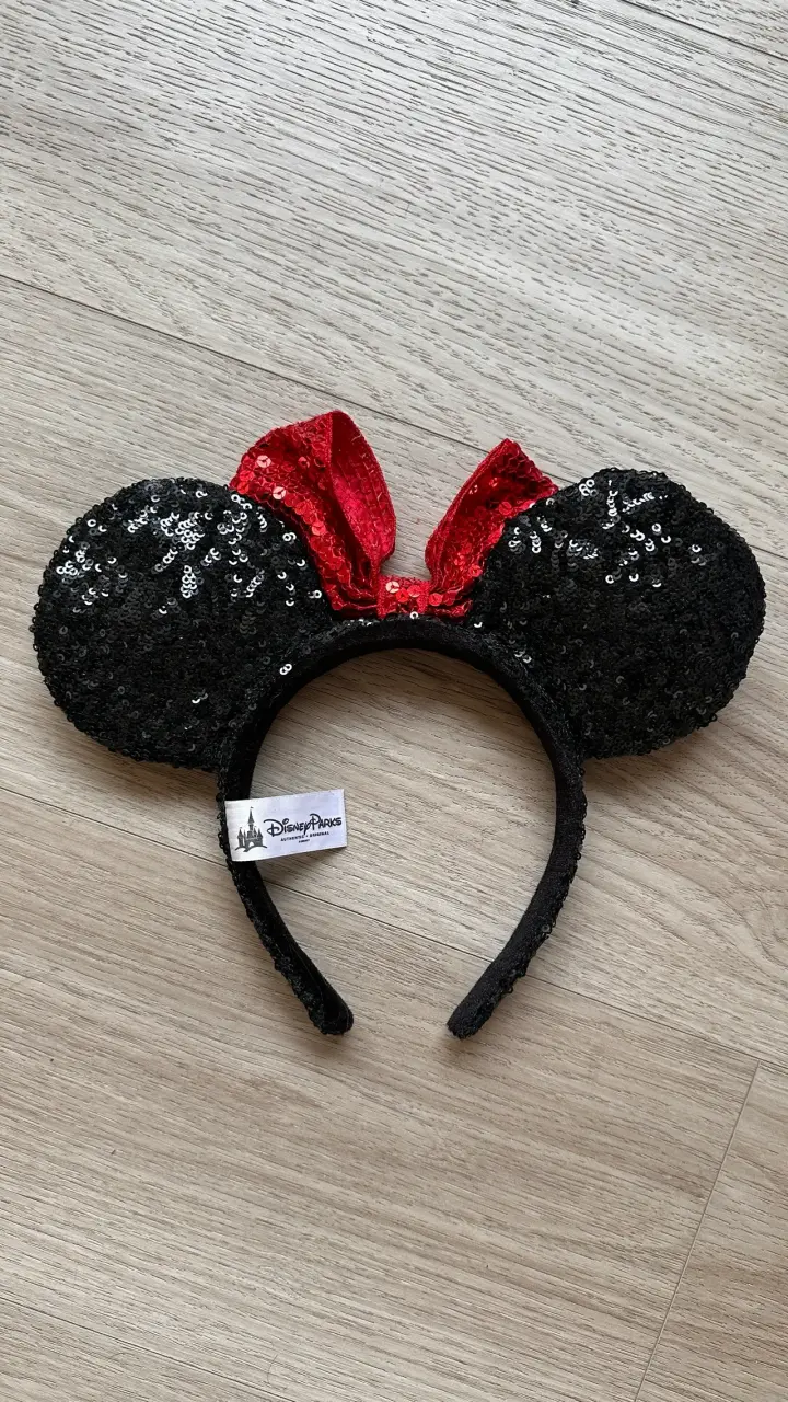 Cintillo de Minnie Mouse Lentejuelas original - 2