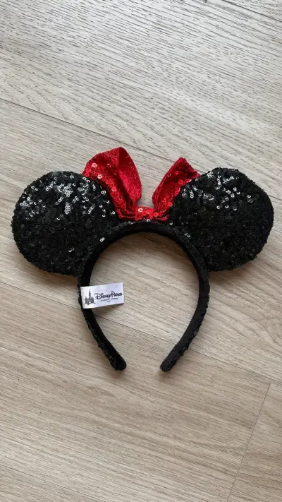 Cintillo de Minnie Mouse Lentejuelas original - miniatura 2