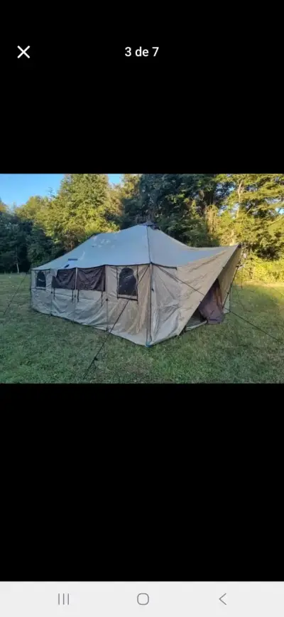 Carpa grande para camping familiar - miniatura 1