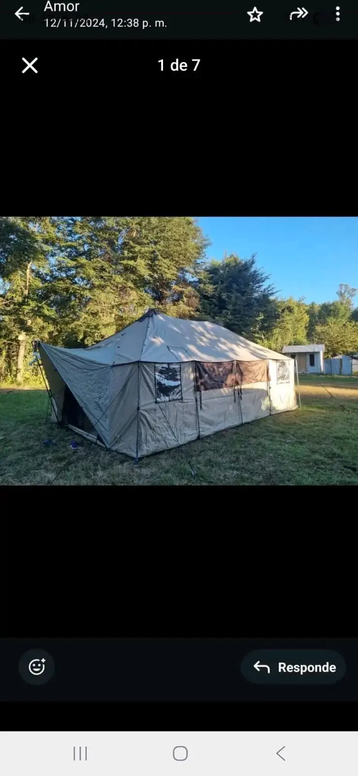 Carpa grande para camping familiar - 2