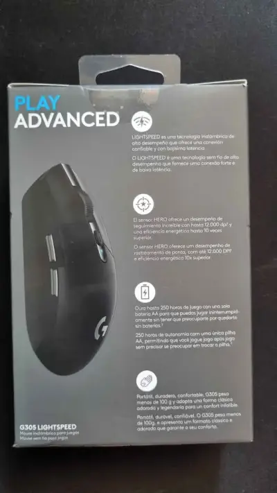 Mouse inalámbrico Logitech G305 - miniatura 2