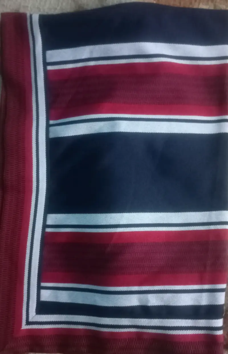 Manta huaso azul, blanco y rojo talla XL - 2