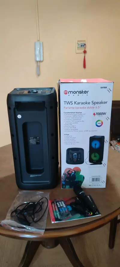 Parlante Karaoke Monster Audio TWS 7000W - miniatura 5