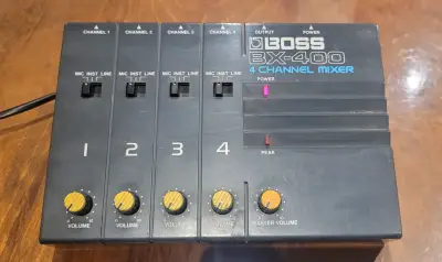 Mezclador de Audio Boss BX-400 de 4 Canales - miniatura 1