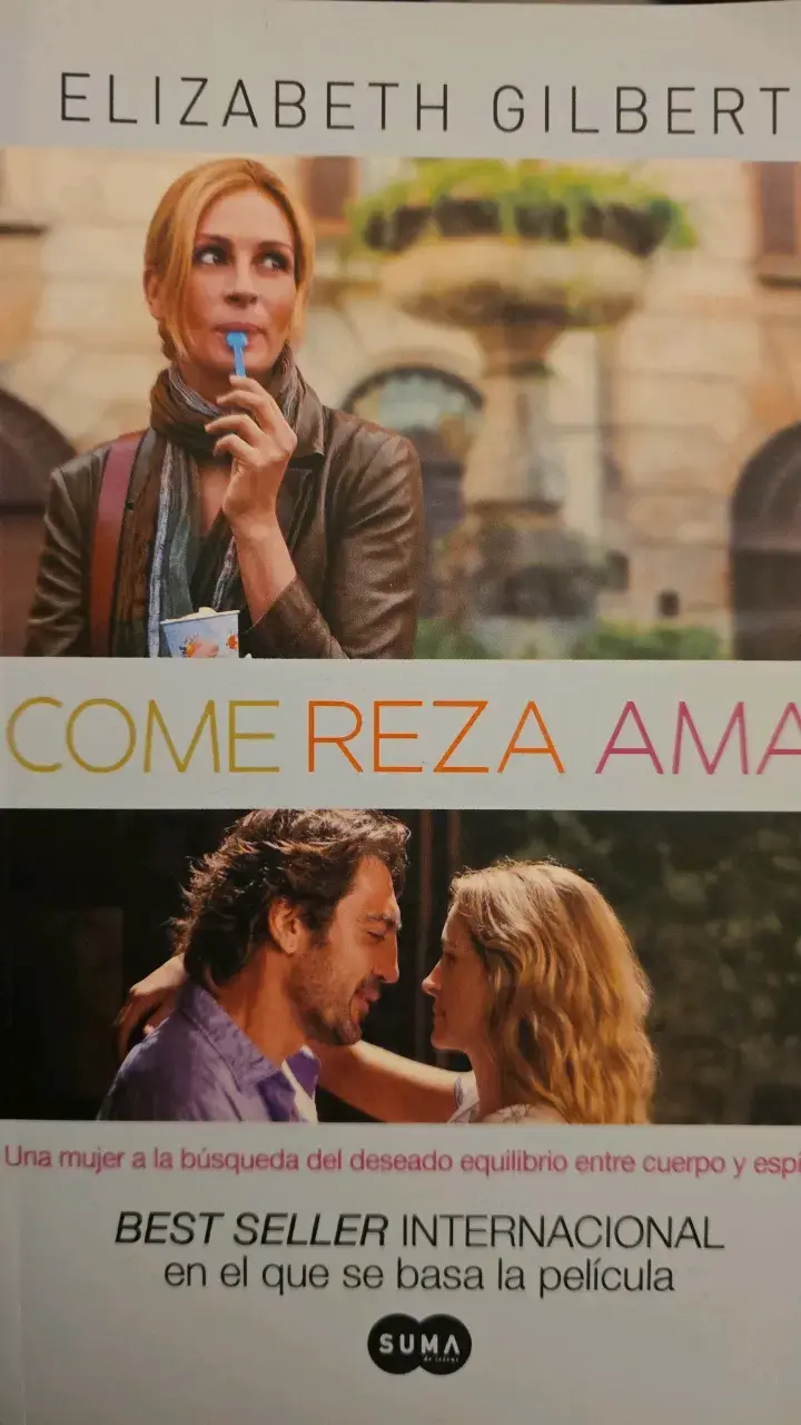 Libro 'Come Reza Ama' de Elizabeth Gilbert - 1