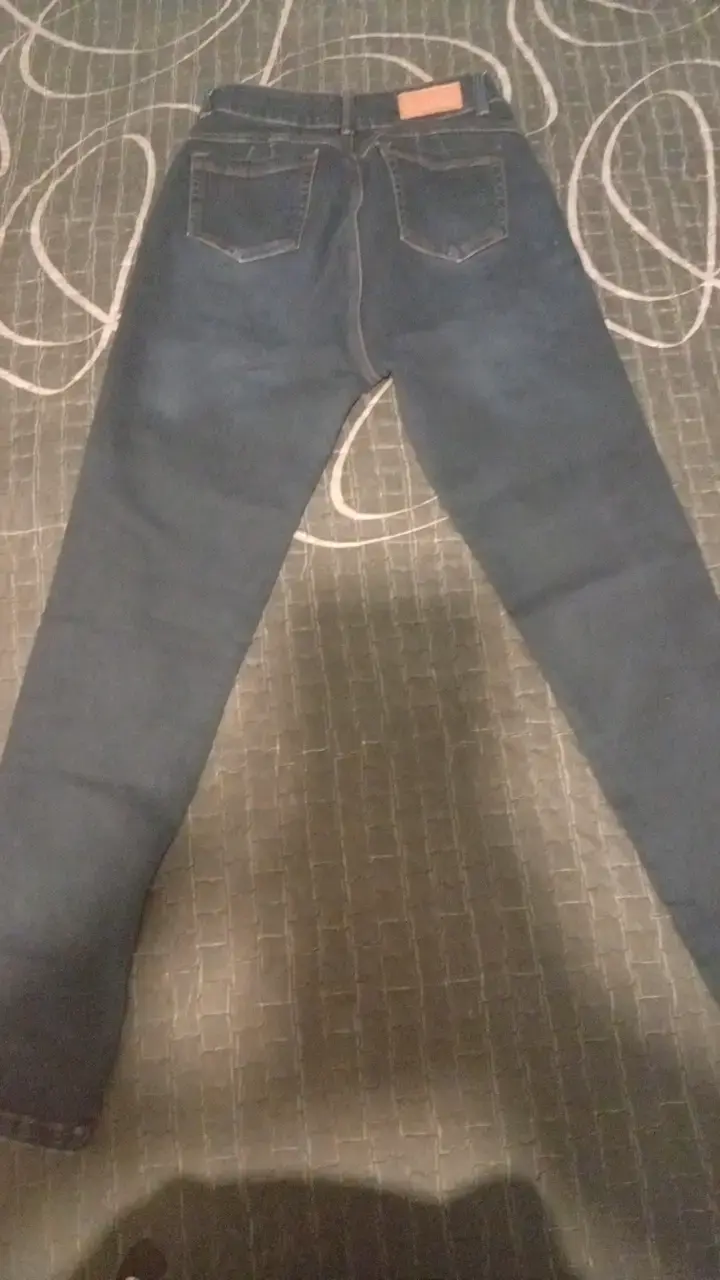 Jeans azul oscuro para mujer talla 42 - 2