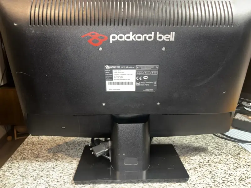 Monitor LCD Packard Bell Viseo 190W - 3