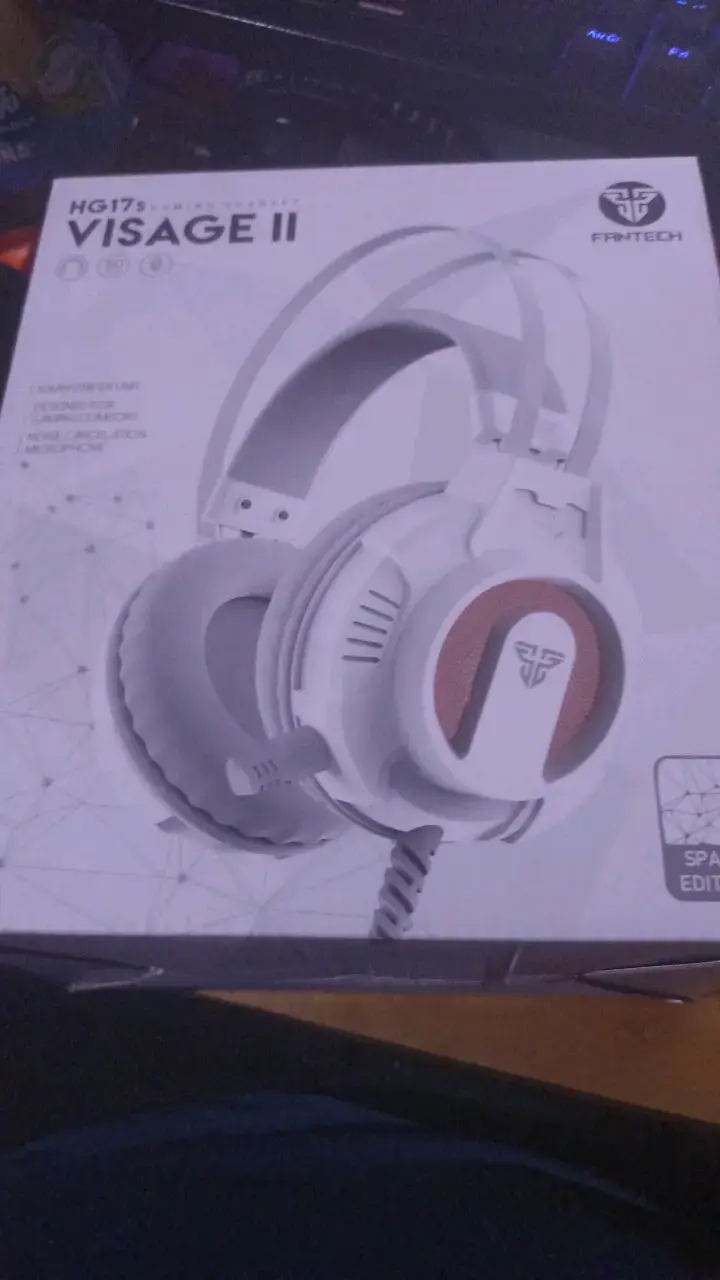Audífonos Gamer Fantech Visage II HG17s Blancos - 1