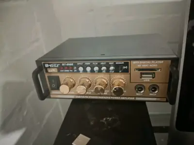 Amplificador Karaoke Telr BT-698E con USB y SD - miniatura 1