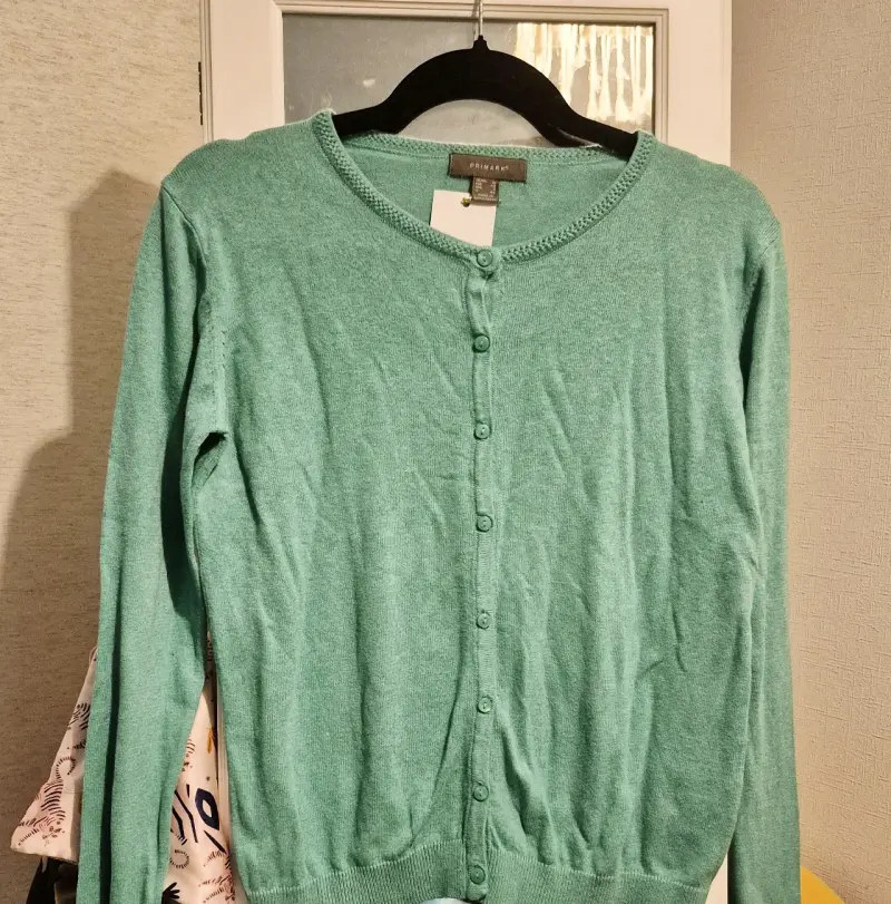 Cardigan verde de mujer Primark