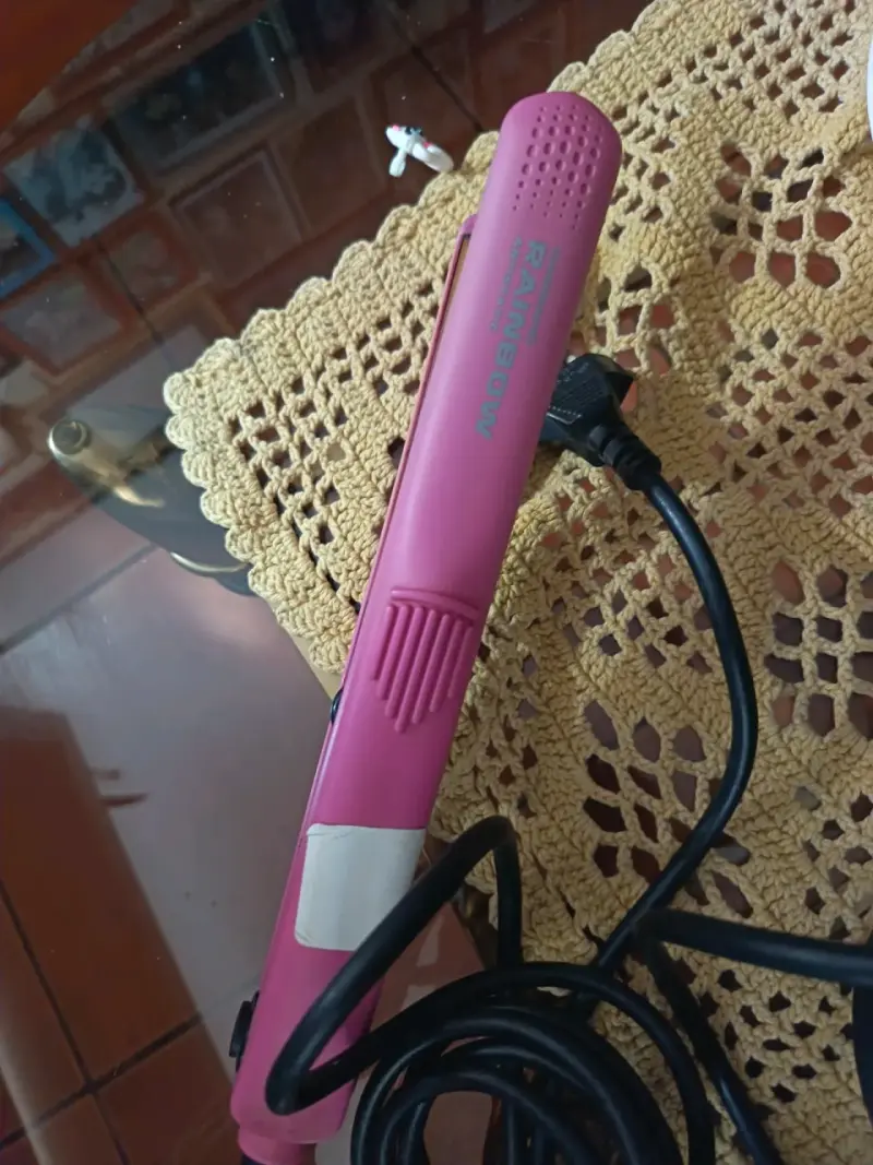 Plancha de Cabello Rosa Gamma Piu Rainbow - 4