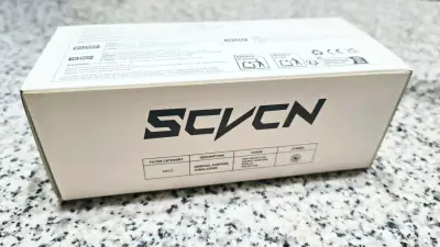 Gafas deportivas blancas SCVCN para deporte - miniatura 4