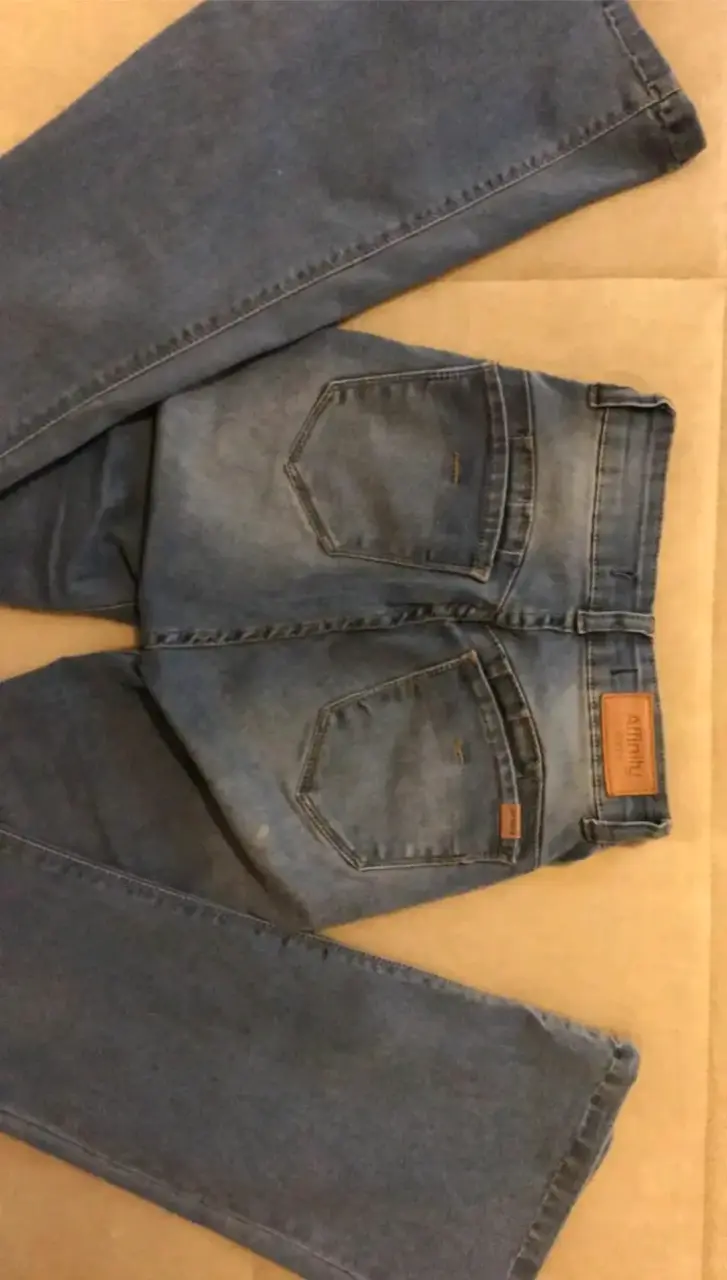 Jeans azul oscuro para mujer - 2