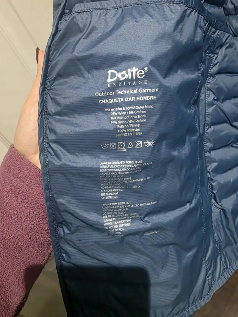 Chaqueta azul para hombre Doite Aura - 2
