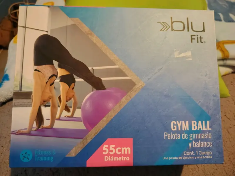 Pelota de Gimnasio Blu Fit 55cm