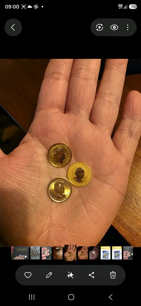Monedas conmemorativas de oro 2022