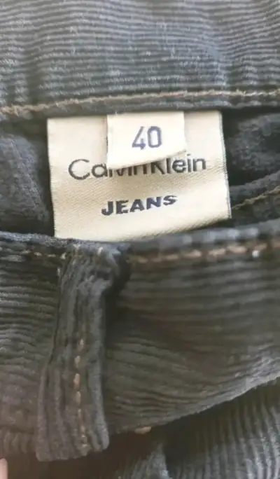 Jeans Calvin Klein negros talla 40 fit 36 - miniatura 2