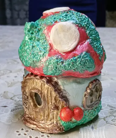 Casitas de Hadas Decorativas de Cerámica - miniatura 1