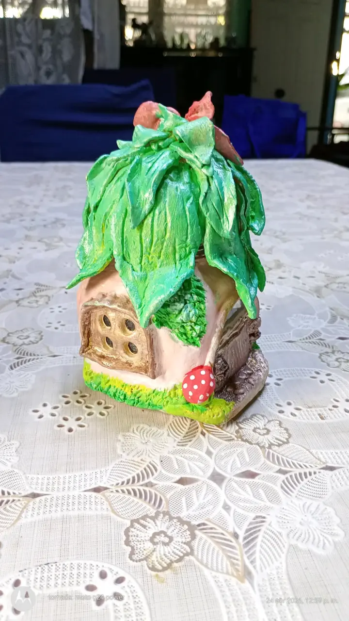 Casitas de Hadas Decorativas de Cerámica - 2