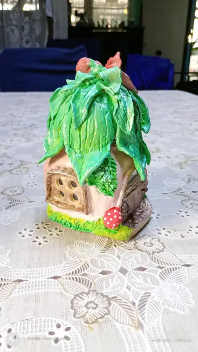 Casitas de Hadas Decorativas de Cerámica - miniatura 2