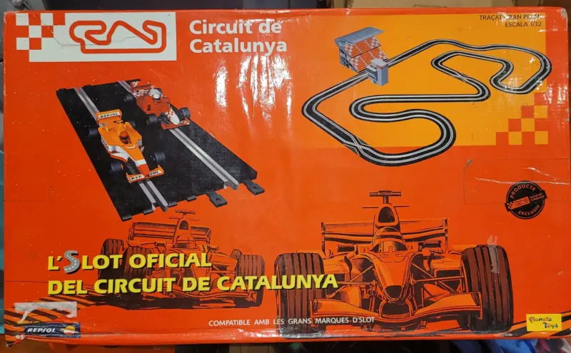 Pista de Autos Slot Circuit de Catalunya con Coches - 1