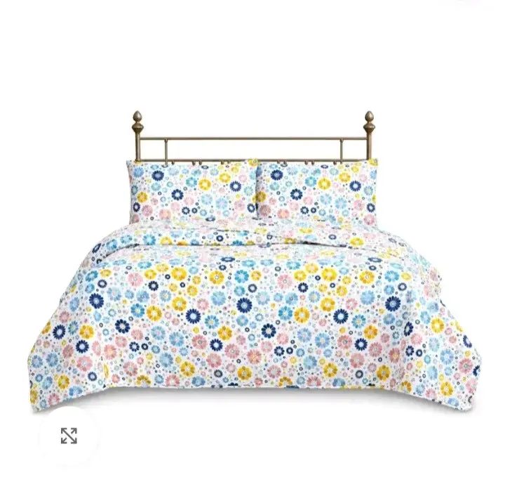 Quilt Martiné de Cama Floral - 2