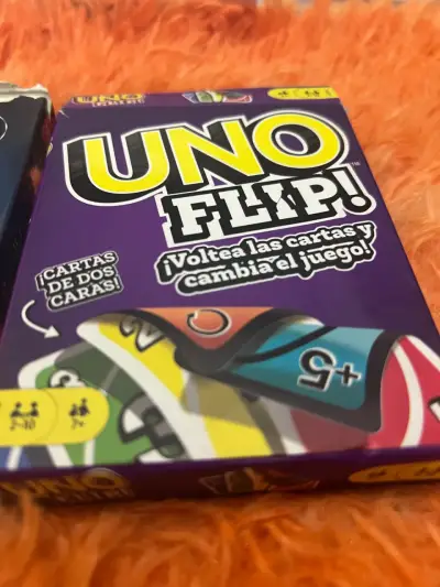 Juego de cartas UNO Flip y Harry Potter - miniatura 1
