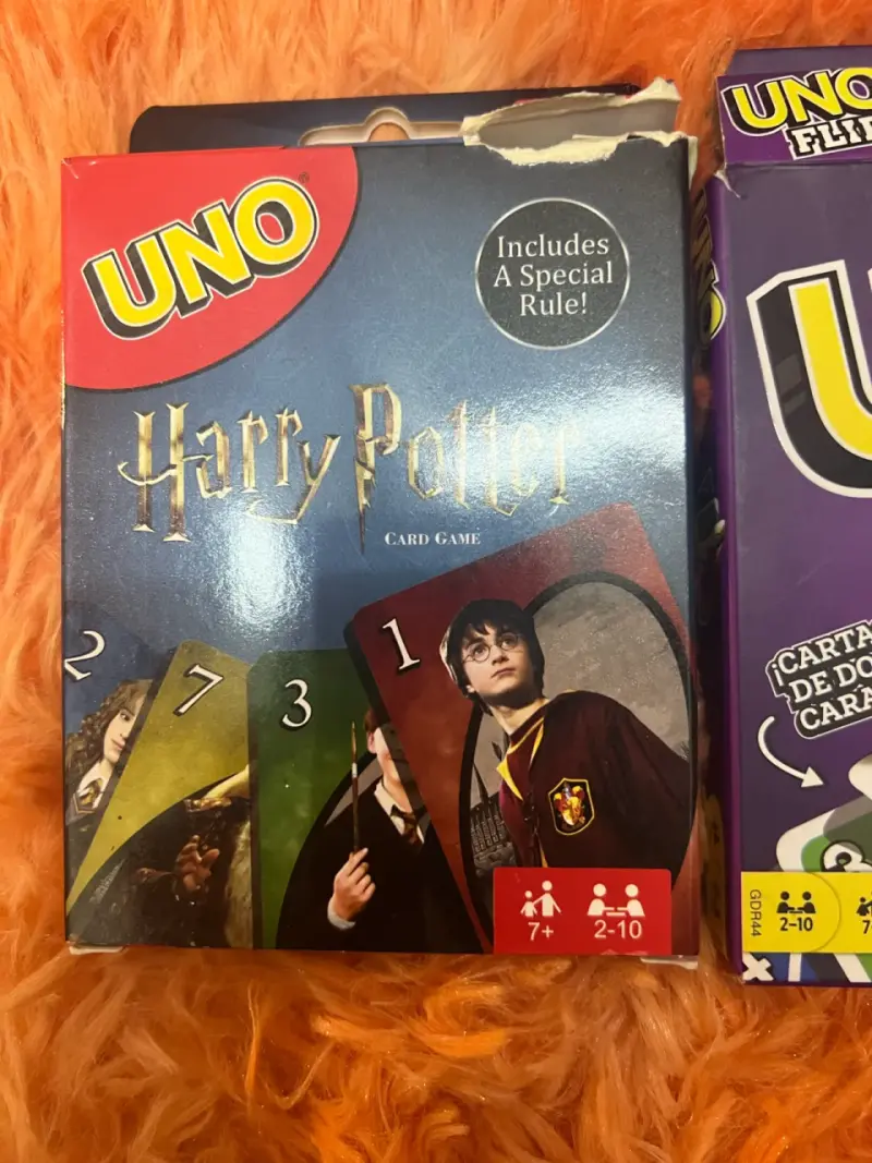Juego de cartas UNO Flip y Harry Potter - 4