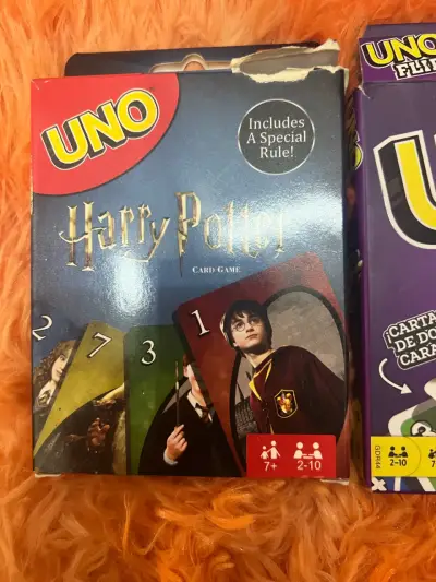 Juego de cartas UNO Flip y Harry Potter - miniatura 4