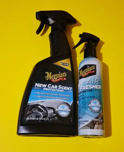 Set de ambientadores Meguiar's para auto USADOS - miniatura 1
