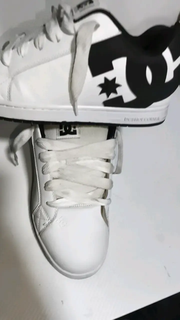 Zapatillas DC Court Graffik blancas para hombre - 4