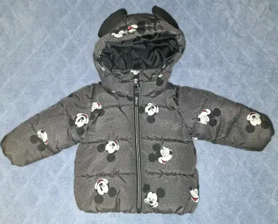 Chaqueta de bebé con capucha Mickey Mouse - miniatura 1