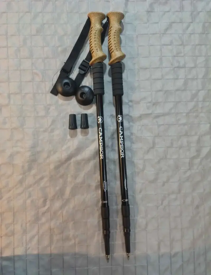 Bastones de trekking ajustables Campsor