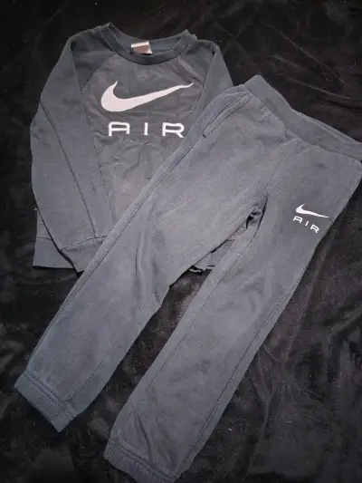 Conjunto deportivo niño Nike Air negro - miniatura 3