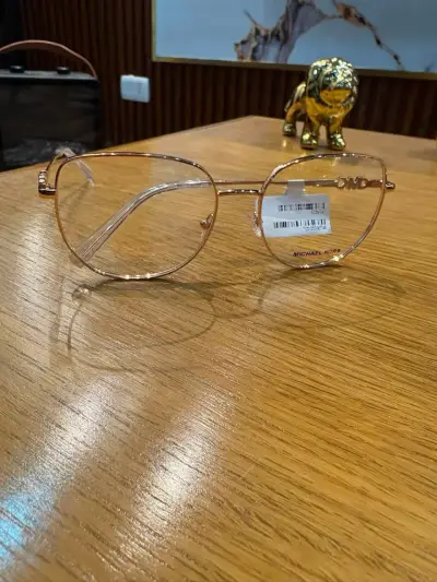Lentes ópticos Michael Kors dorados - miniatura 1