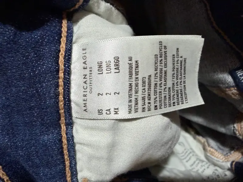 Jeans rasgados American Eagle para mujer - 3