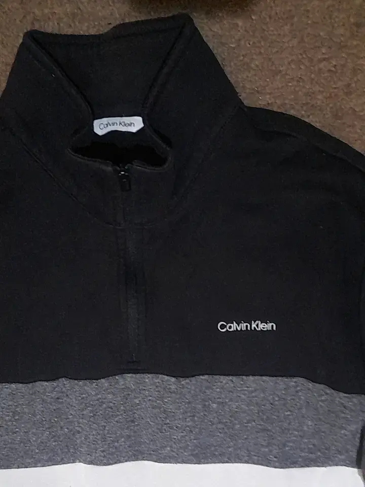 Polerón Calvin Klein tricolor con cierre - 4
