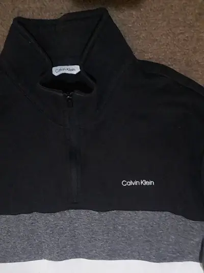 Polerón Calvin Klein tricolor con cierre - miniatura 4
