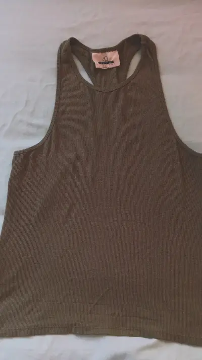 Polera sin mangas verde Americano - miniatura 1