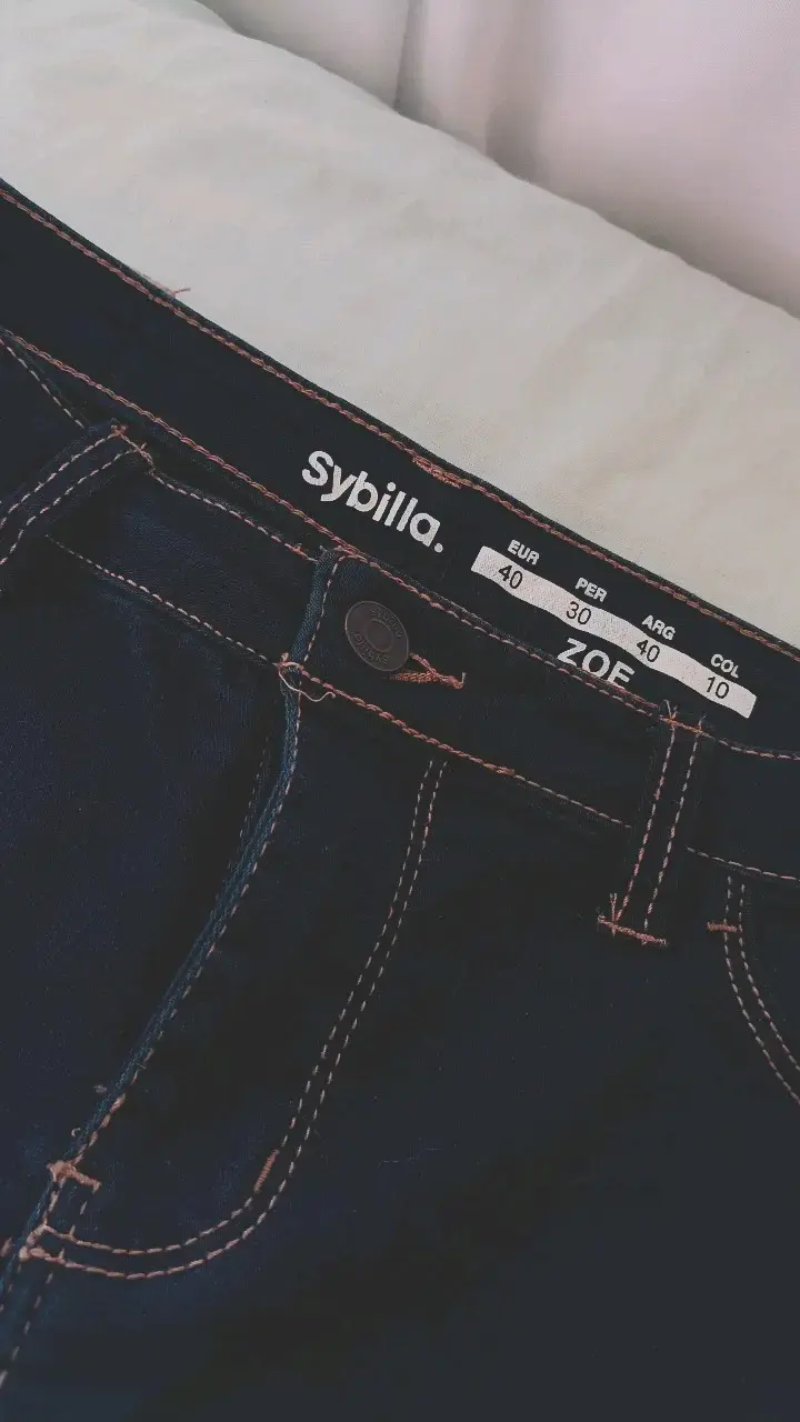 Jeans azul oscuro Sybilla Zoe para mujer - 2