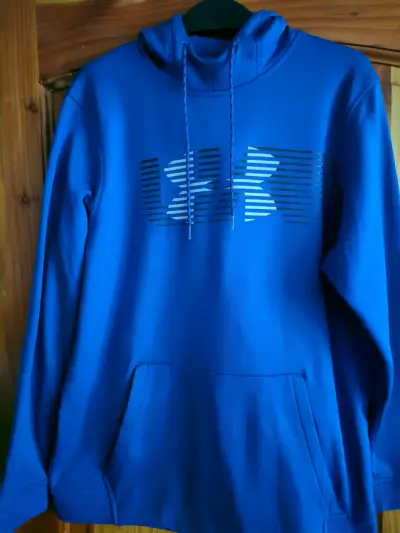 Polerón azul con capucha Under Armour - miniatura 1