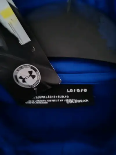 Polerón azul con capucha Under Armour - miniatura 3