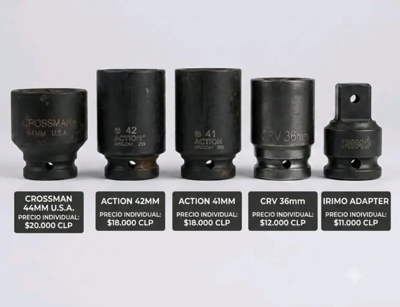 Set de dados de impacto Crossman y Action