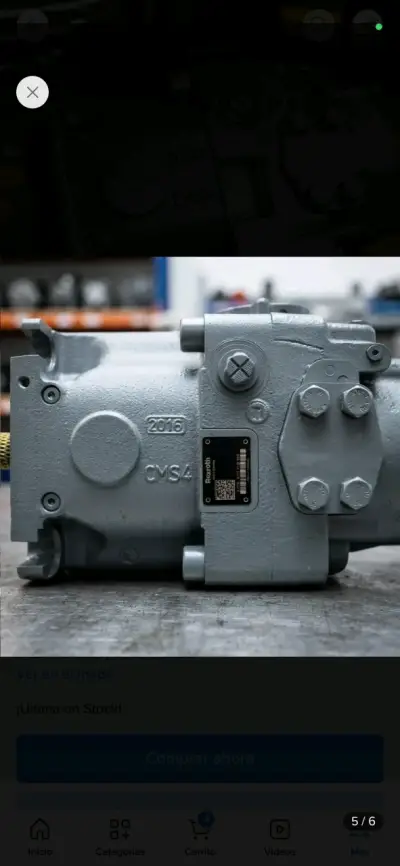 Bomba hidráulica Rexroth CMS4 nuevo - miniatura 2