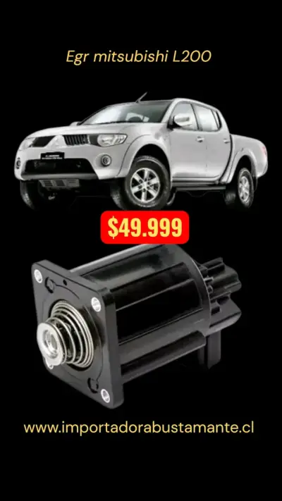 Válvula EGR para Mitsubishi L200 - miniatura 3