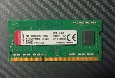 Memoria RAM Kingston 4GB DDR3L 1600MHz - miniatura 1