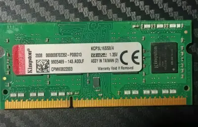 Memoria RAM Kingston 4GB DDR3L 1600MHz - miniatura 3
