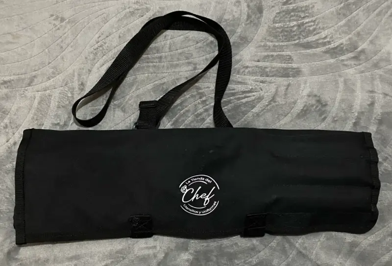 Set de cuchillos de cocina con estuche negro - 1