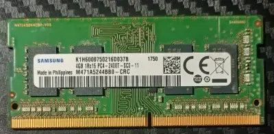 Memoria RAM Samsung 4GB DDR4 2400HMz para Laptop - miniatura 3
